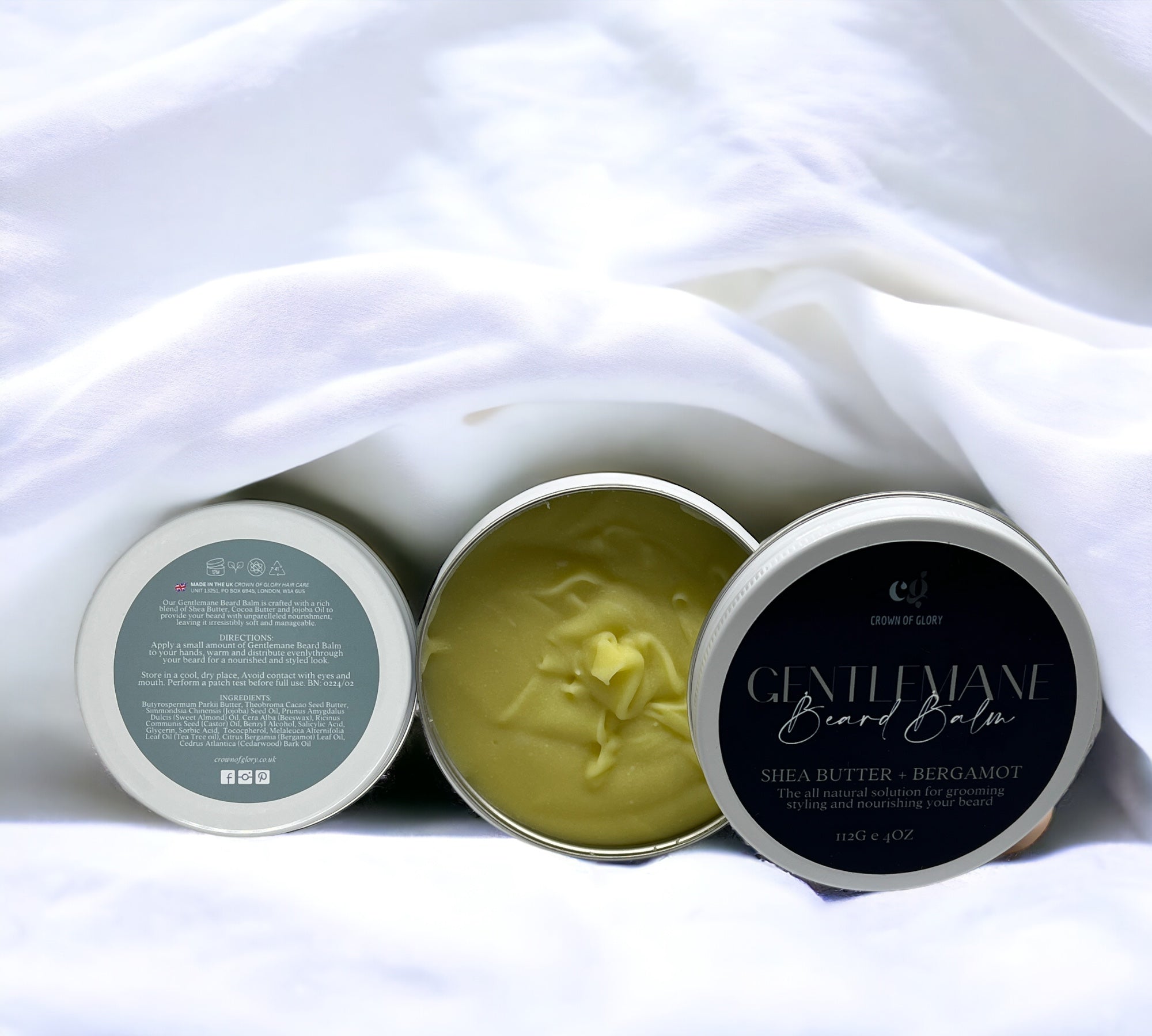 Crown of Glory GentleMane Beard Balm for men